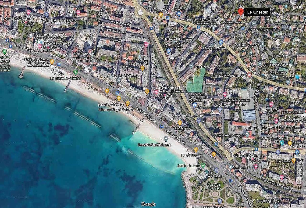 Le Chester Appartement 3 Pieces Cannes Proche Croisette Bord De Mer Εξωτερικό φωτογραφία